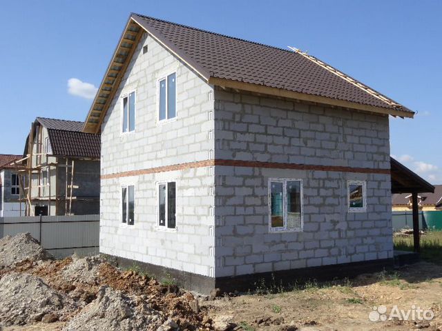Строительство дома 6х6 из газаблоков