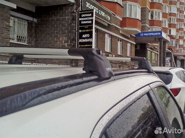 Багажник на крышу Turtle Мицубиси Эклипс Кросс асх