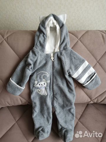 Флисовый комбинезон 68 размер