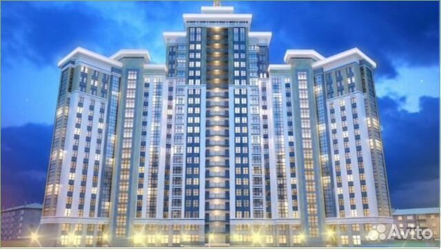 2-к квартира, 63.5 м², 6/16 эт.