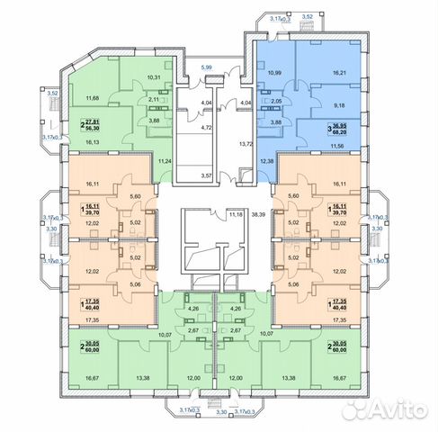 1-к квартира, 40.6 м², 5/17 эт.