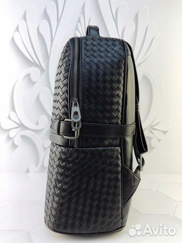 Новый рюкзак мужской женский кожа Bottega Veneta Новый рюкзак мужской женский кожа Bottega Veneta