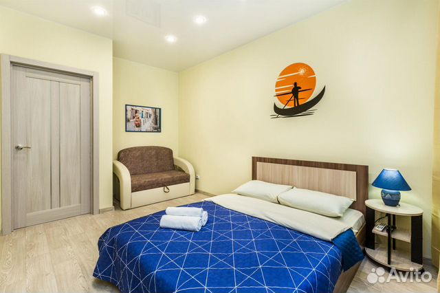 

1-к. квартира, 34 м², 2 кровати