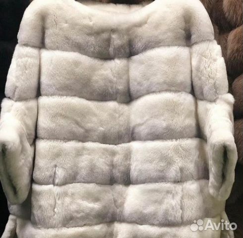 Пончо из меха бобрика Пончо из меха бобрика