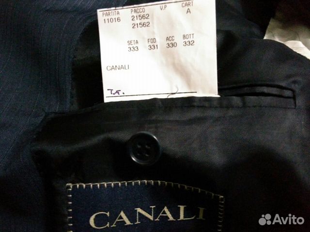 Мужской костюм Canali Мужской костюм Canali