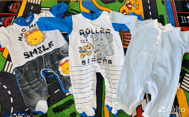 Одежда пакетом, боди, слипы, костюм