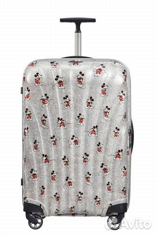 Чемодан 4-х колесный samsonite cosmolite mickey
