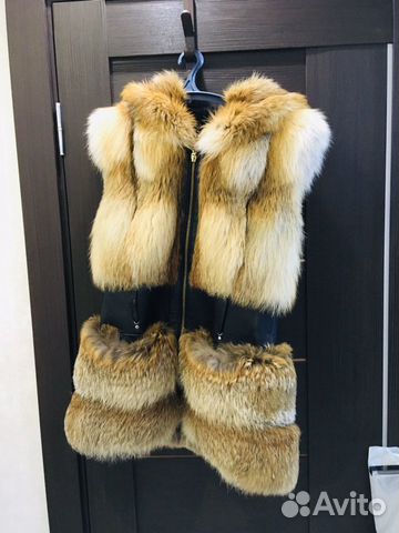 Жилет из лисы Жилет из лисы