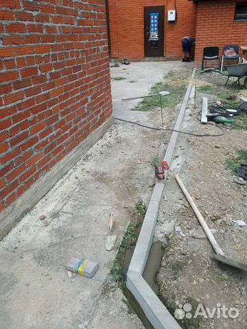 Укладка тротуарной плитки