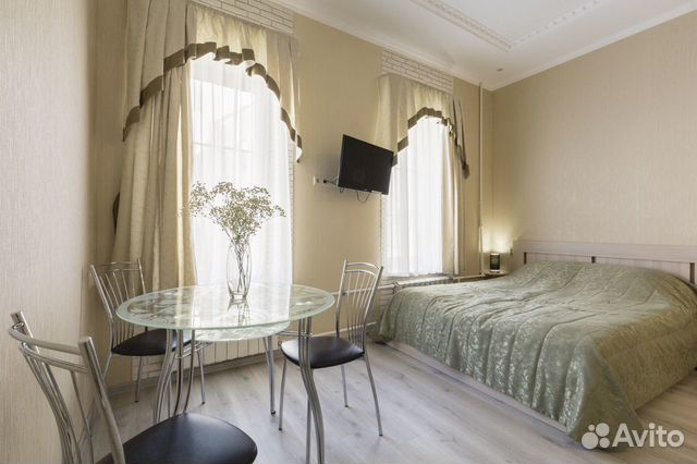 

Квартира-студия, 34 м², 2 кровати