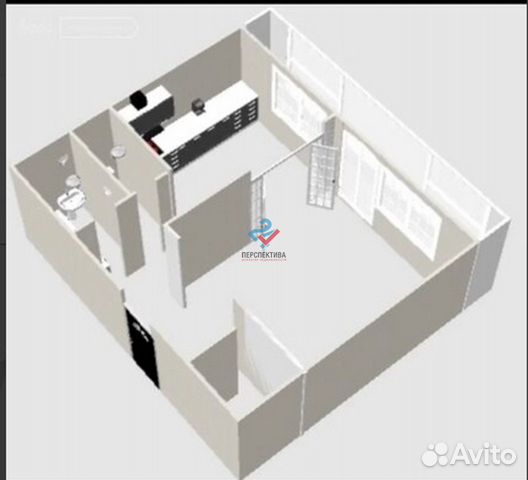 1-к квартира, 45 м², 8/22 эт. 1-к квартира, 45 м², 8/22 эт.
