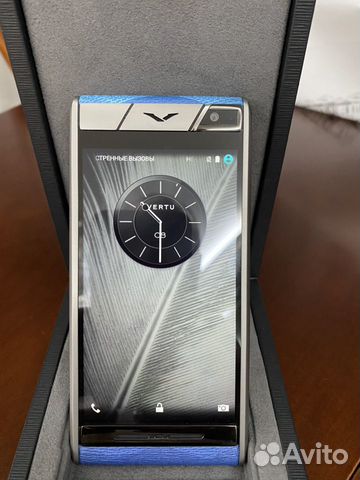 Телефон Vertu aster Blue Chevron Телефон Vertu aster Blue Chevron