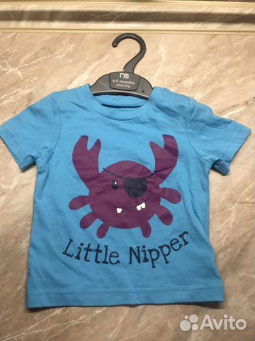 Футболки Mothercare, новые, 6-9