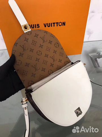 Сумка Louis Vuitton Chantilly Lock Белый Клатч Луи