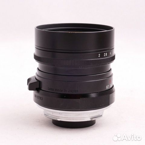 Voightlnder 28mm f/2 Ultron silver
