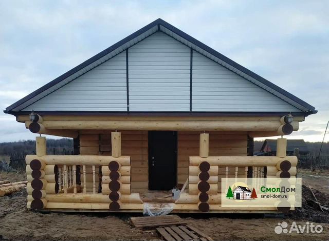 Сруб дома-бани