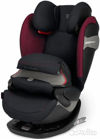 Автокресло Cybex Pallas S-FIX (Ferrari Black)