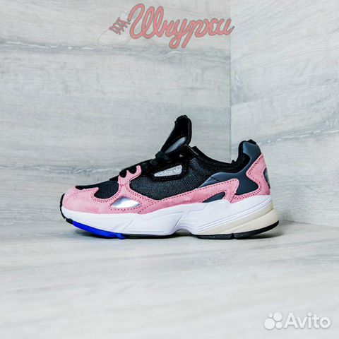 Кроссовки Adidas Falcon, Розовый с черным р38 Кроссовки Adidas Falcon, Розовый с черным р38