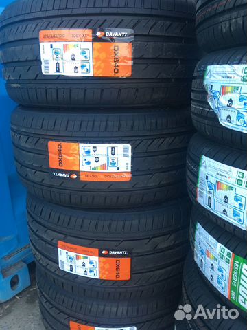 Новые летние разноширокие шины R20 Davanti DX640 Новые летние разноширокие шины R20 Davanti DX640