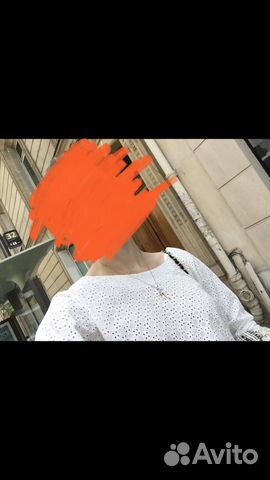 Белая блузка рубашка 12storeez