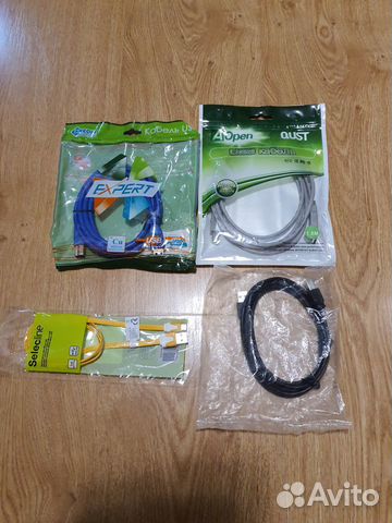Кабели hdmi, dvi, usb, питания, патч-корды