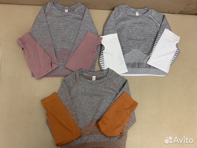 Бесшовный костюм для фитнеса и йоги Бесшовный костюм для фитнеса и йоги