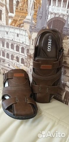 Сандалии prego (brown), на 41-42 размер