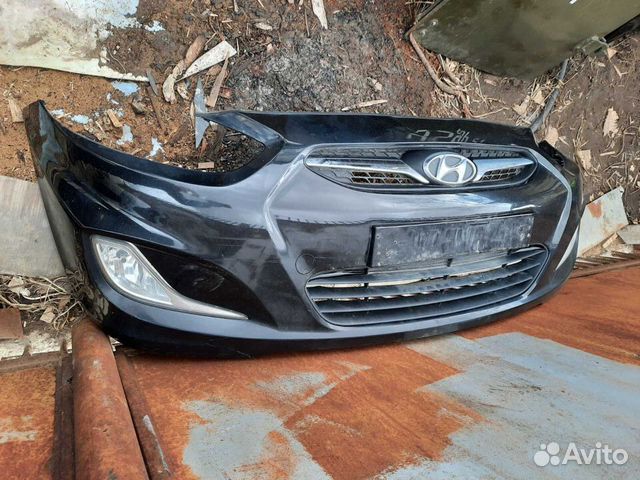 Бампер передний для Hyundai Solaris с 2011 Бампер передний для Hyundai Solaris с 2011