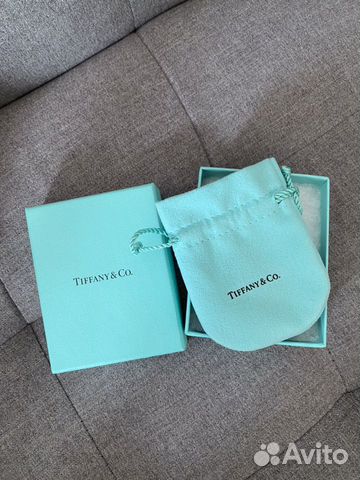 Серьги Tiffany T smile оригинал с чеком и упаковко