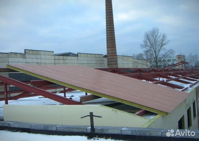 Кровельные сэндвич-панели с минеральной ватой Кровельные сэндвич-панели с минеральной ватой