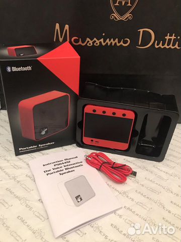 Новая портативная акустика колонка Bluetooth the v