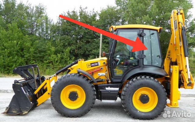 Стекло Кузовное для Jcb 3cx-4cx