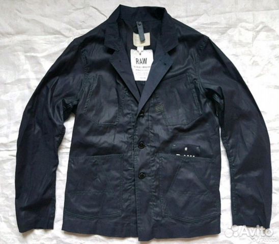 Куртка-блейзер G-Star Raw A Crotch Indigo Blazer