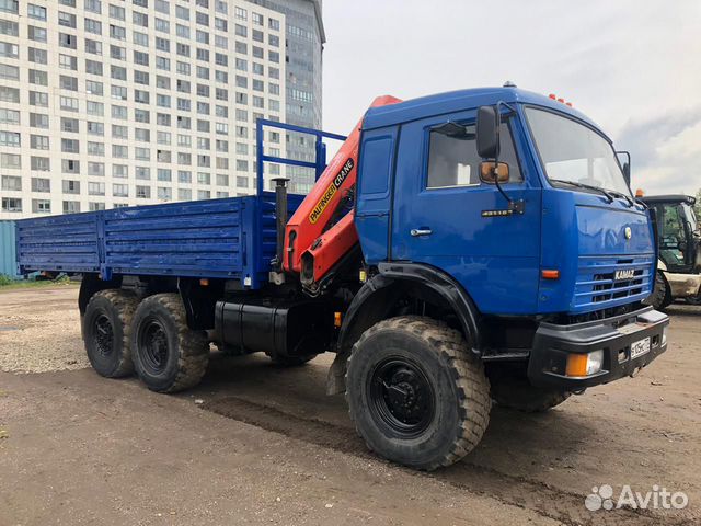 Камаз Манипулятор 43118 с кму Palfinger 2011 г.в