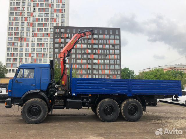 Камаз Манипулятор 43118 с кму Palfinger 2011 г.в