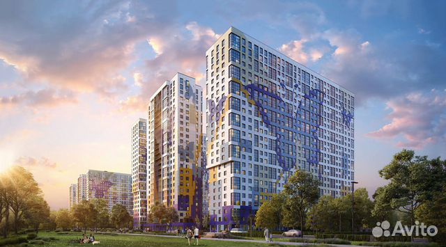 1-к квартира, 42.3 м², 14/25 эт. 1-к квартира, 42.3 м², 14/25 эт.