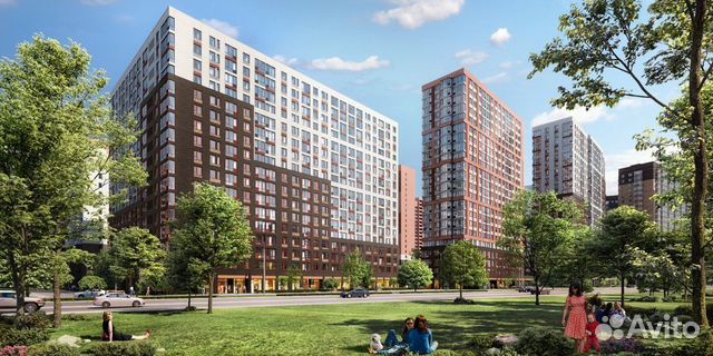 1-к квартира, 40.1 м², 1/20 эт.