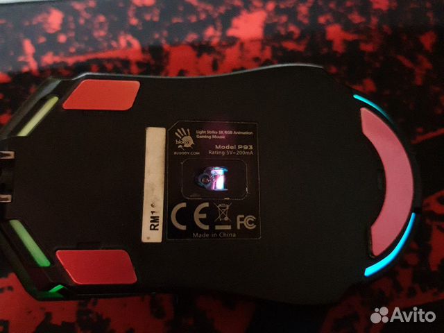 Игровая мышь A4Tech Bloody P93 Black Игровая мышь A4Tech Bloody P93 Black