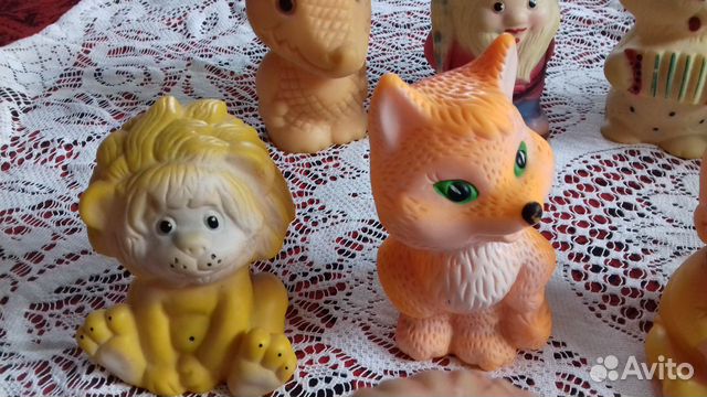 Резиновая советская игрушка Резиновая советская игрушка