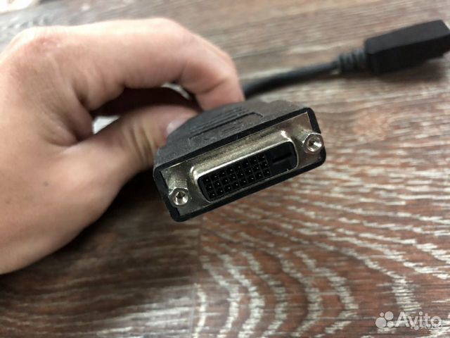 Переходник DVI-D на Дисплей порт для монитора и пк