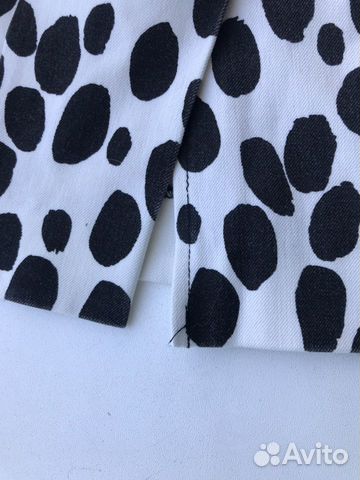 Юбка H&M «белый леопард»