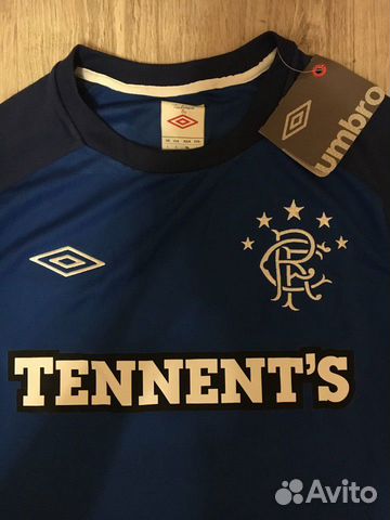 Футболка Glasgow Rangers 10/13 (фк Глазго Рейнджер