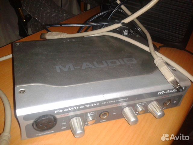 Звуковая карта M-Audio FireWire Solo + FW.PCI Звуковая карта M-Audio FireWire Solo + FW.PCI