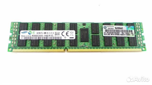 HP 24Gb (1х24GB) PC3L-10600R (716324-B21)