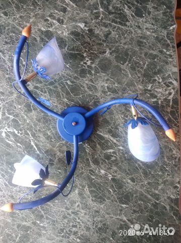 Люстра 3 рожковая