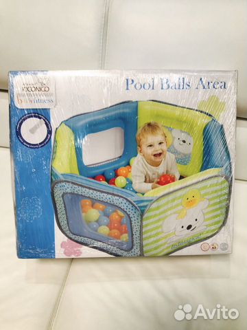 Сухой бассейн-манеж Pool Balls Area Сухой бассейн-манеж Pool Balls Area