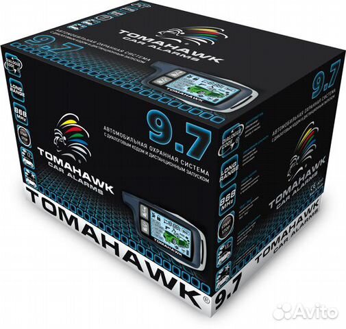 Автосигнализация tomahawk 9.7