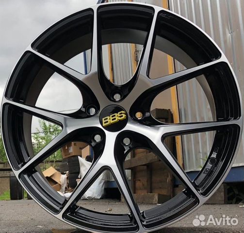Диски Реплика BBS R19 черный с полировкой Диски Реплика BBS R19 черный с полировкой