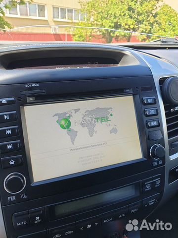 DVD плеер Интро для Toyota Land Cruiser Prado 120 DVD плеер Интро для Toyota Land Cruiser Prado 120
