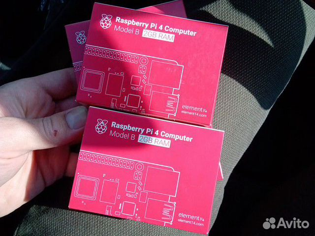 Одноплатовый компьютер 2 gb Raspberry pi 4. Новый
